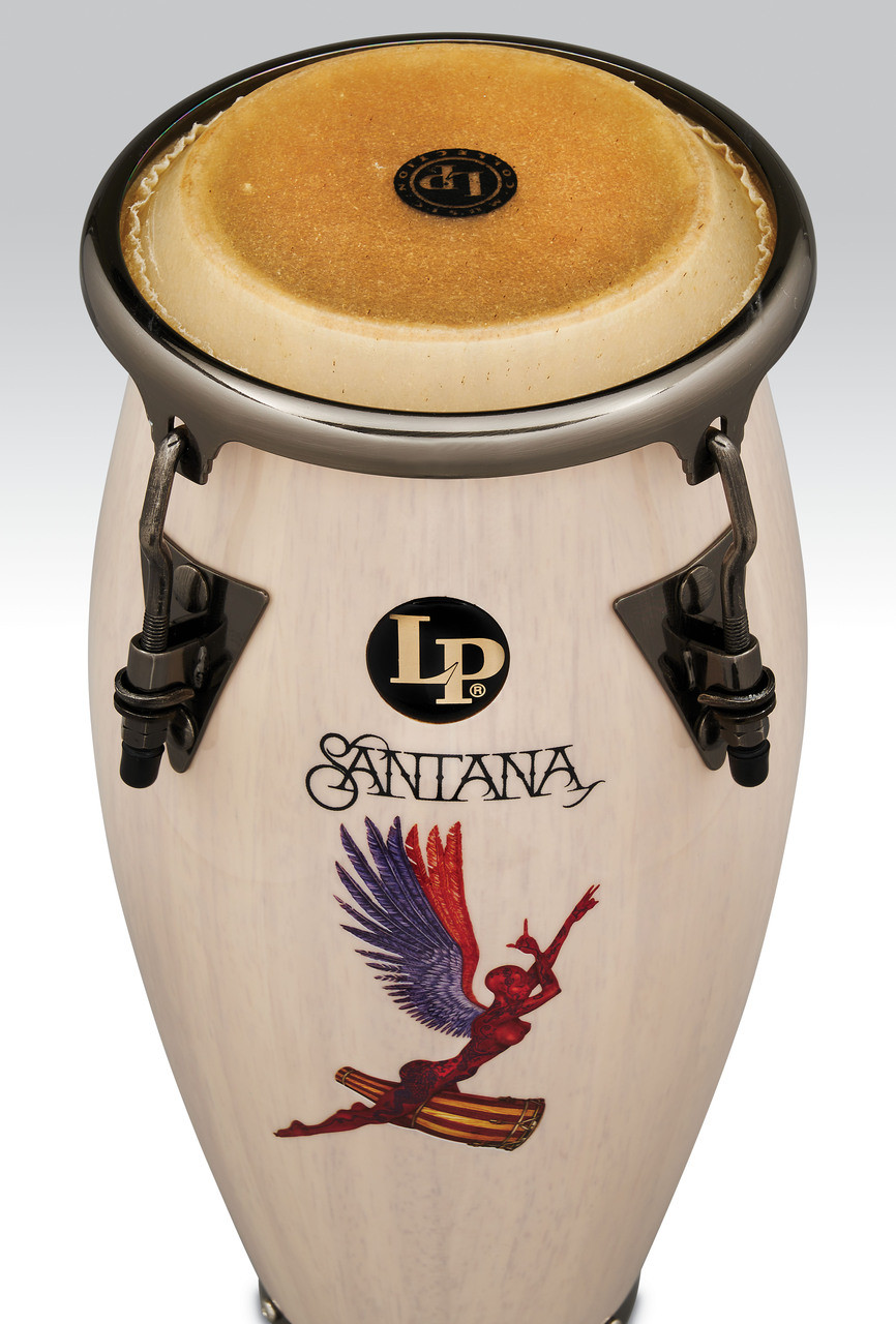 Latin Percussion LP LP Santana Abraxas Mni Conga Wh (LPM197-SNW