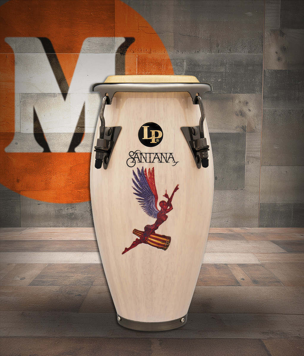 Latin Percussion LP LP Santana Abraxas Mni Conga Wh (LPM197-SNW