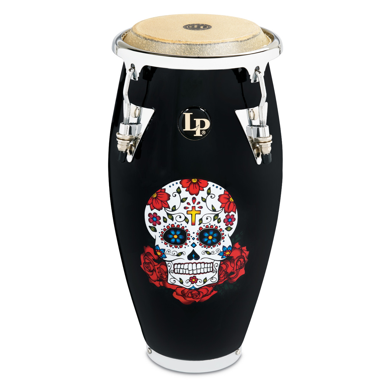 Latin Percussion LP Karl 4 1/2" Mini Conga Sugar Skull (LPM198-KP) | Musician Madness