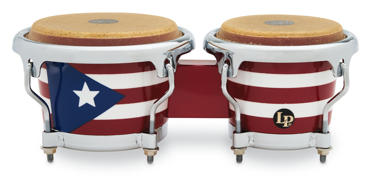 Latin Percussion LP 3 1/2-4 1/2 Mini Bongo Oak Pr Cr (LPM199-PR