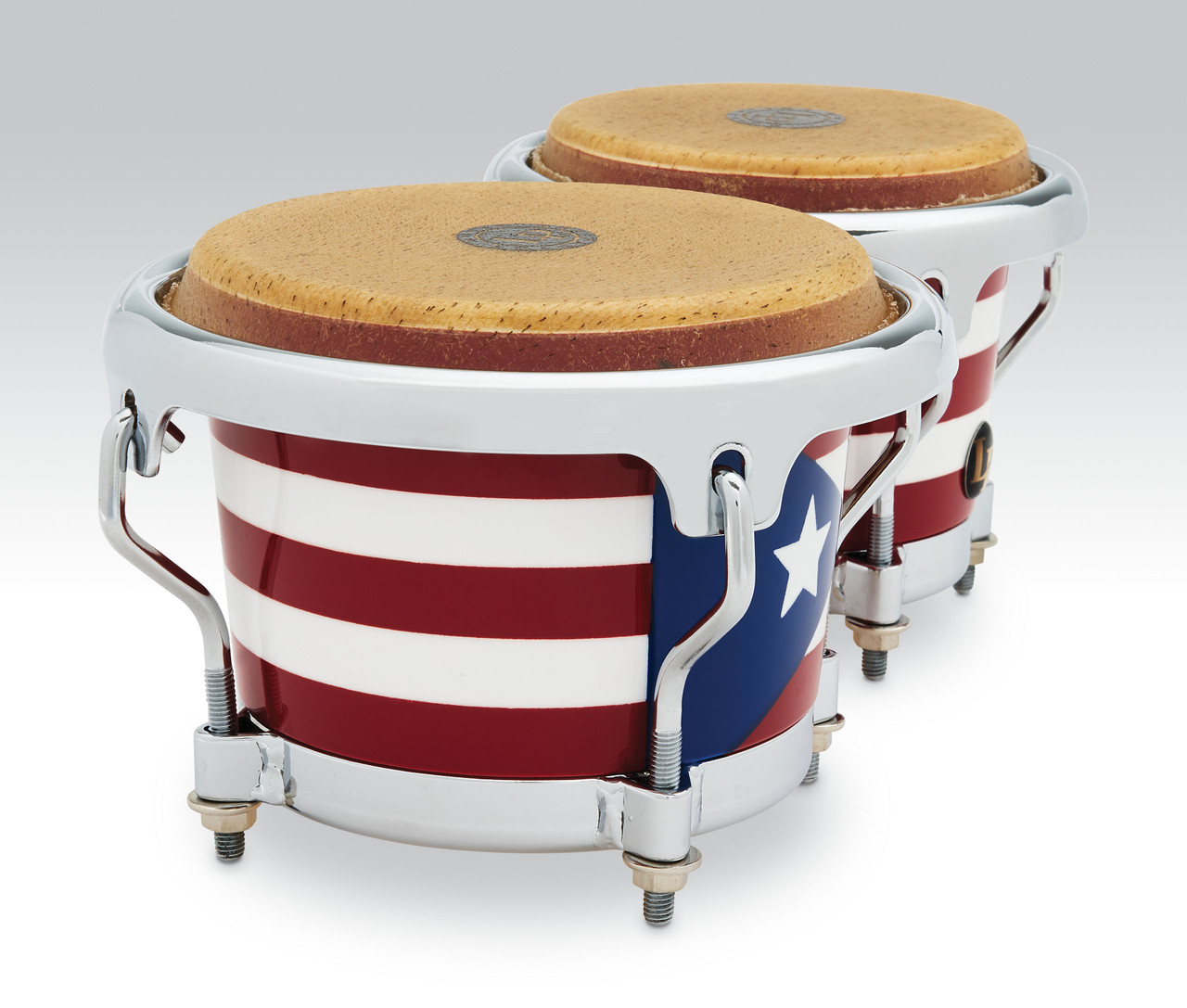 Latin Percussion LP 3 1/2-4 1/2 Mini Bongo Oak Pr Cr (LPM199-PR