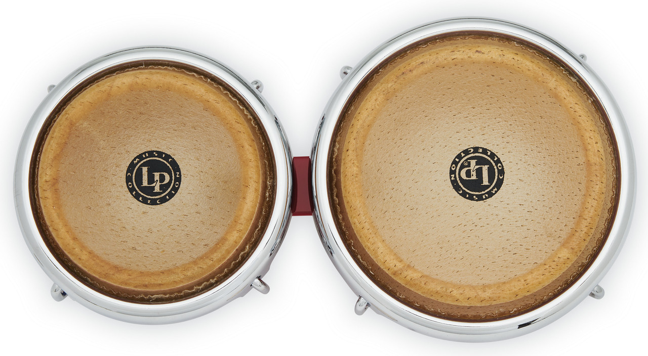Latin Percussion LP 3 1/2-4 1/2 Mini Bongo Oak Pr Cr (LPM199-PR
