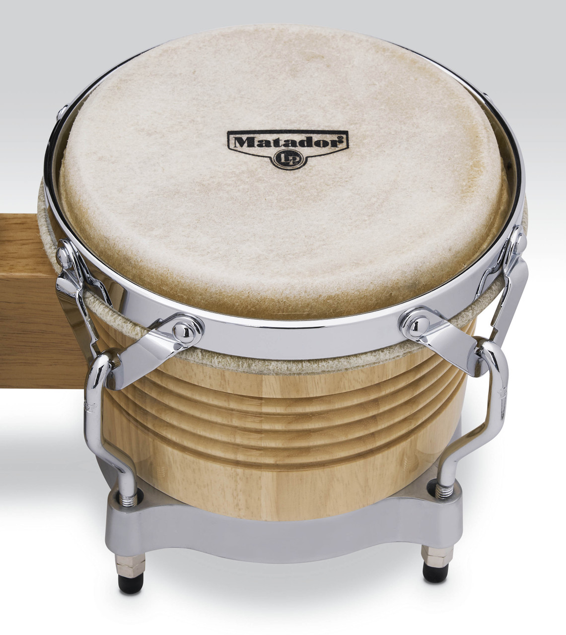 Latin Percussion LP Matador Traditional 7 1/4 - 8 5/8" Bongo Oak Natural (M201-AWC) | Musician Madness