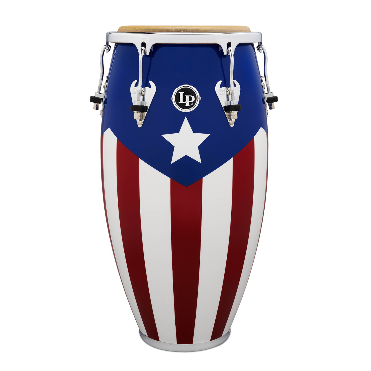 Latin Percussion LP Mat Ss 11 3/4 Conga Oak Pr Cr (M752S-PR