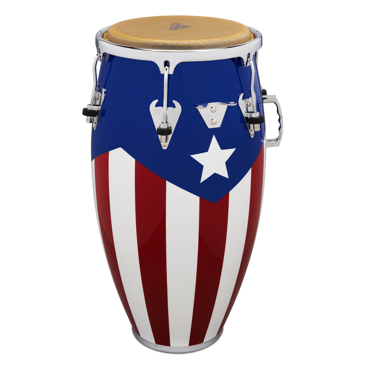 Latin Percussion LP Matador 11 3/4" Conga Oak Puerto Rican Flag (M752S-PR) | Musician Madness