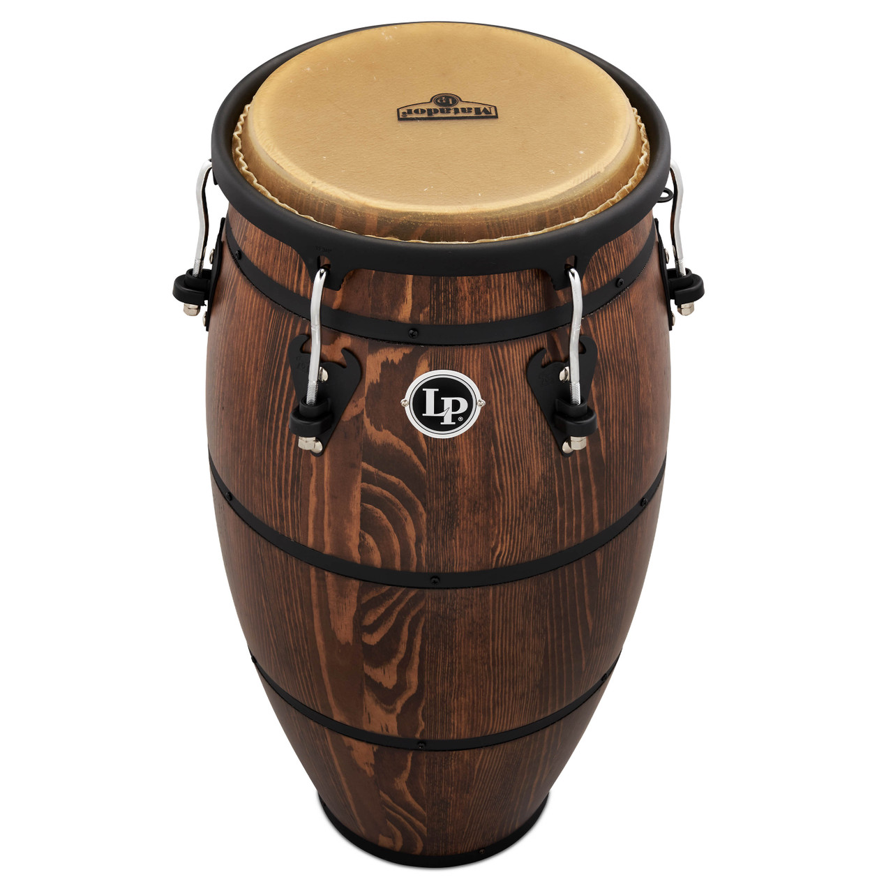 LP Mat Ss 11 3/4 Conga Pine Whsky Barrel Bk percussion instrument
