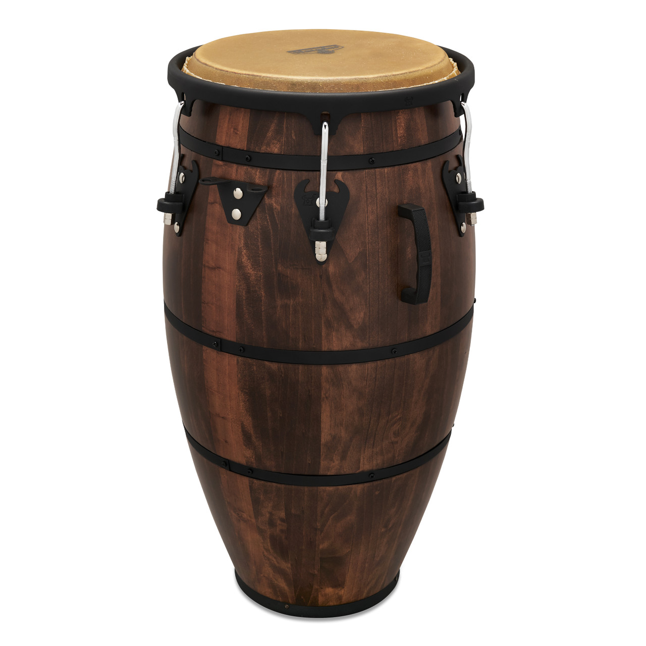 Latin Percussion LP Matador 12 1/2" Tumba Pine Whiskey Barrel Bk (M754S-WB) | Musician Madness