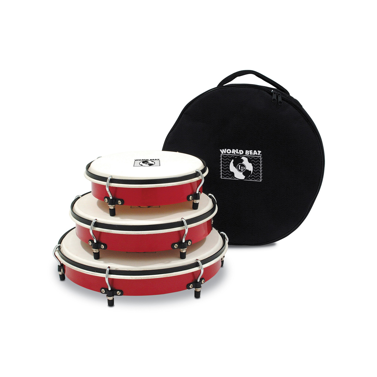 Latin Percussion LP World Beat 8 10 12 Plenera Pvc With Bag (WB505) | Musician Madness