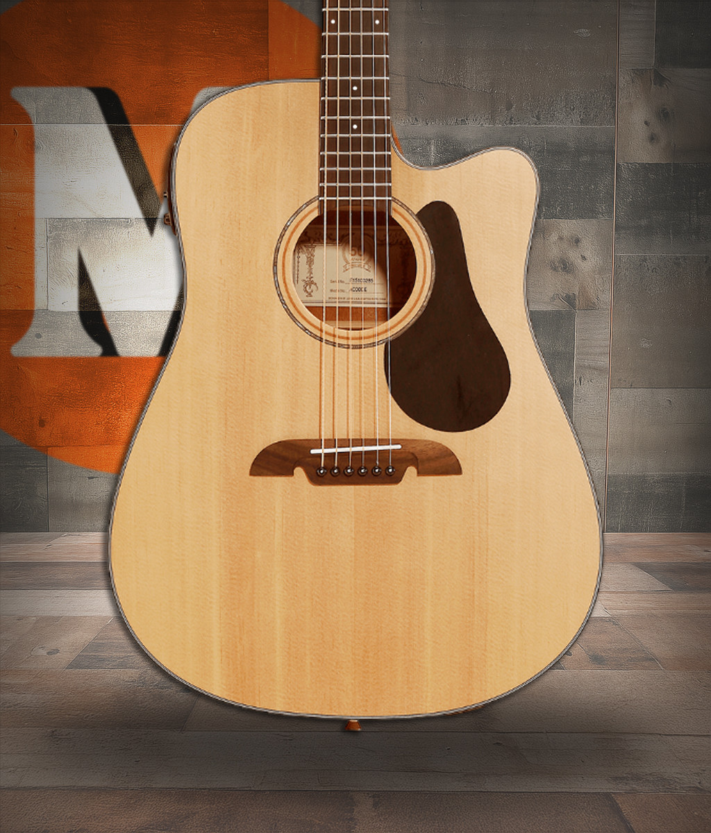 Alvarez Artist Series Dreadnought Acoustic Electric w/ Cutaway EQ & Tuner (AD30CE)