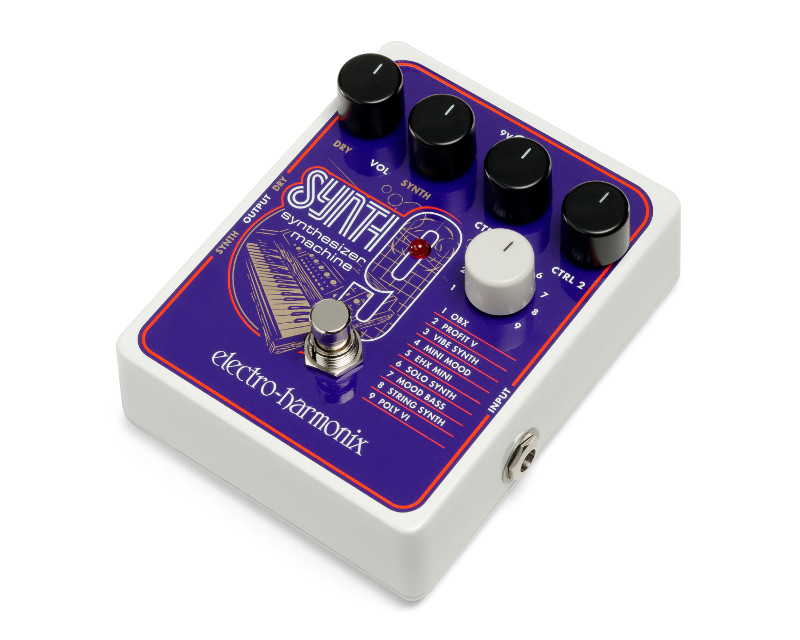 Electro-Harmonix SYNTH9 Synthesizer Machine Pedal (SYNTH9) | Musician Madness