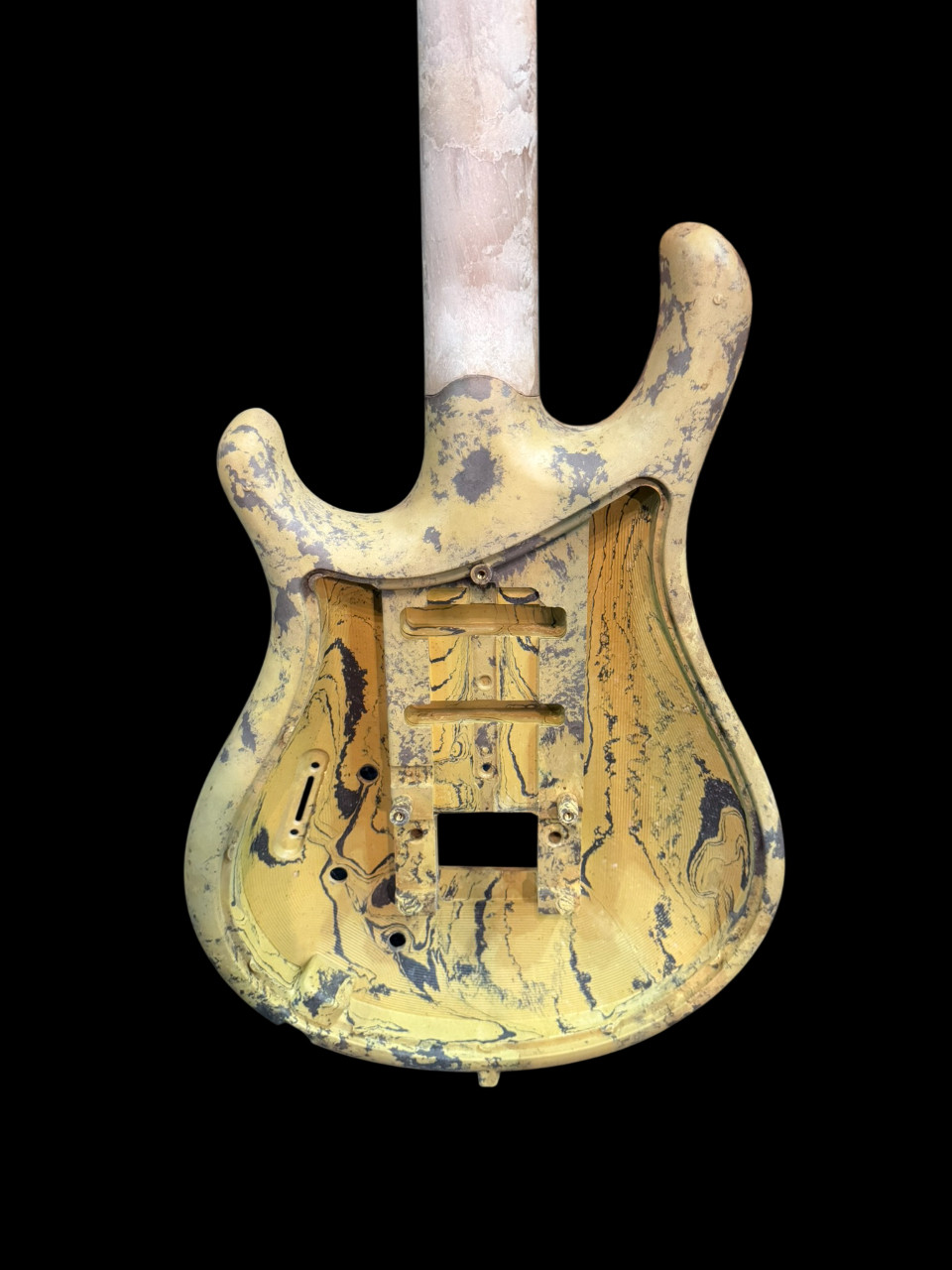 Flaxwood Electric Guitar Body & Neck (04)