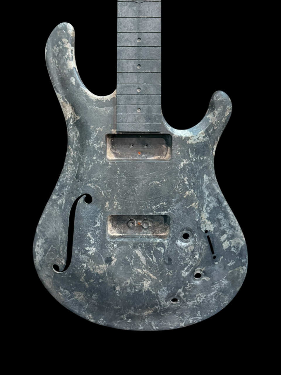 Flaxwood Electric Guitar Body & Neck (14)