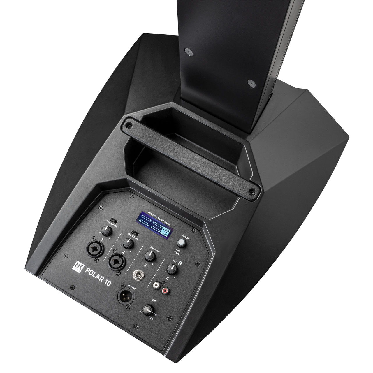 HK Audio Polar 10 Column PA System - 1x10" Subwoofer (HK-POLAR-10-U)|Musician Madness