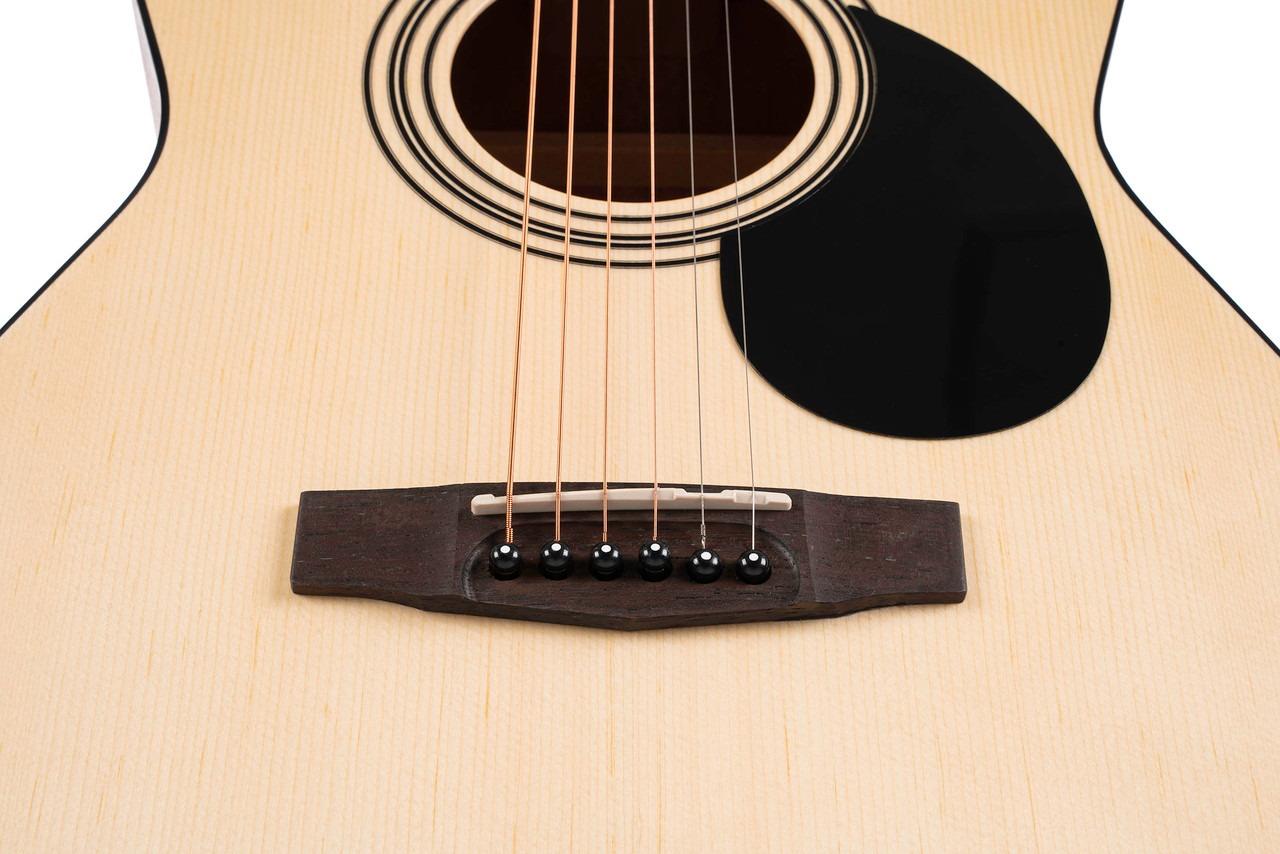Cort AF510EOP Standard Series Acoustic Electric Concert Guitar No Fret Guitar Camp Exclusive (AF510EOP-A-U) | Musician Madness