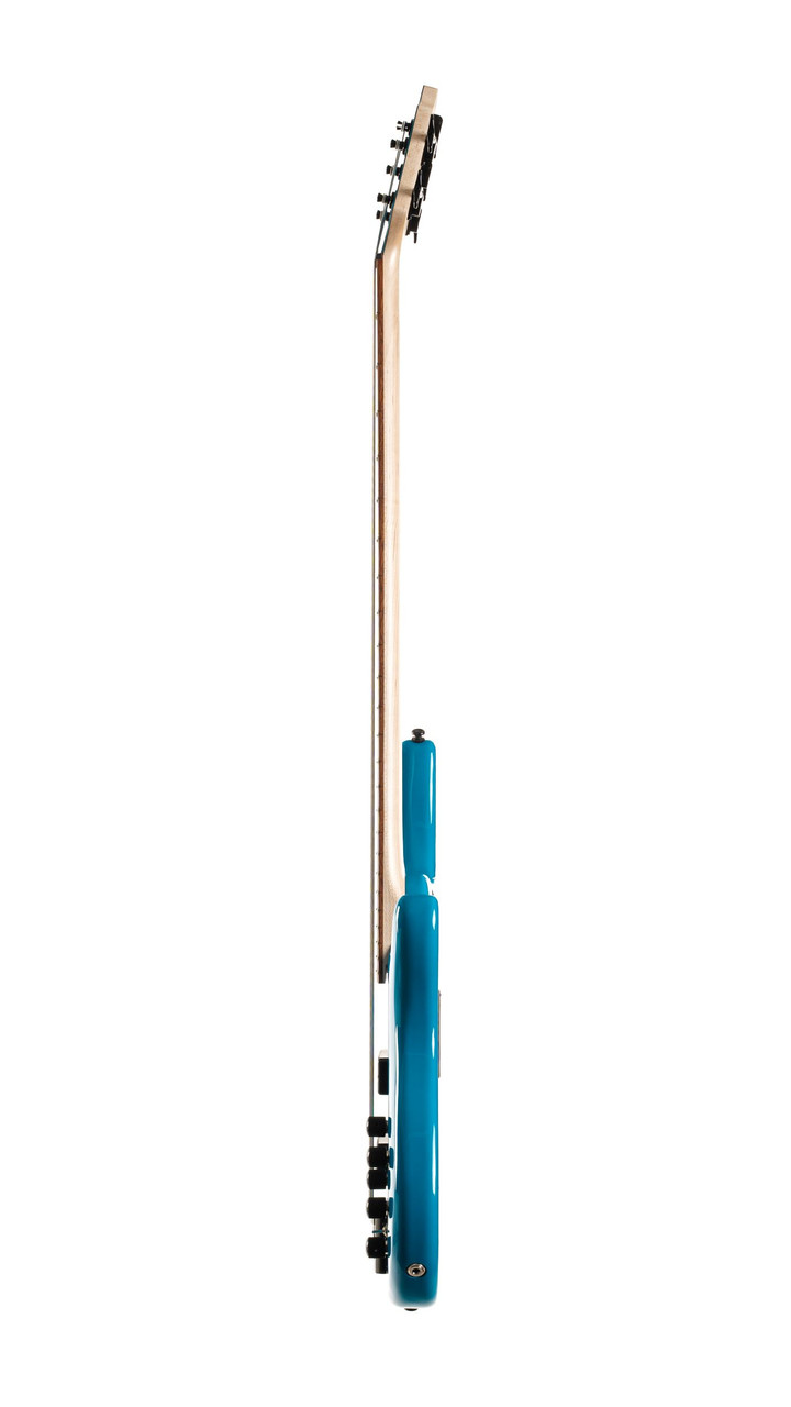 Cort C5DELUXECBL Artisan Series C5 Deluxe Bass Guitar 5 String - Candy Blue (C5DELUXECBL-U) | Musician Madness