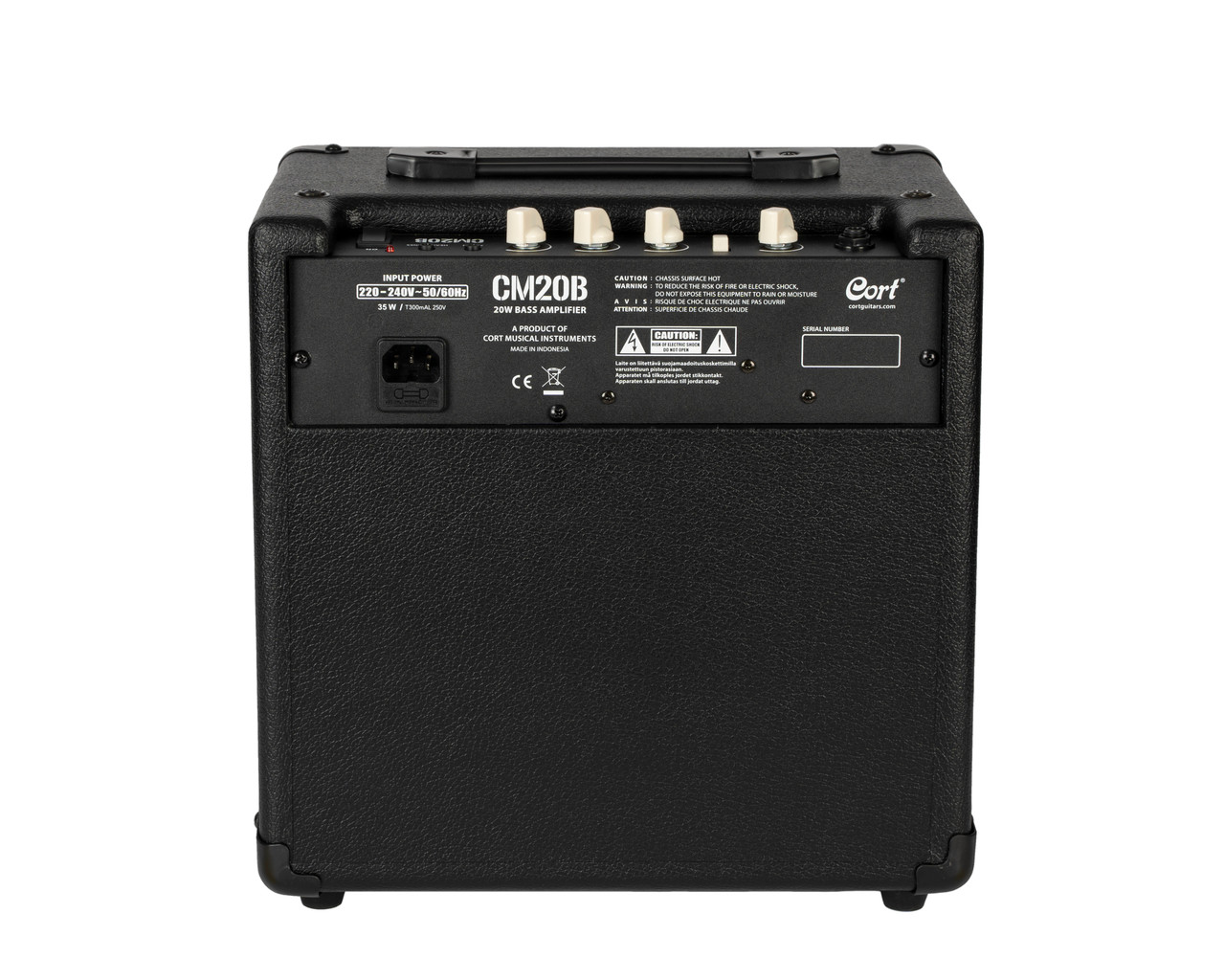 Cort CM20B 20 Watt 1 x 8" Combo Bass Amplifier (CM20B-U)