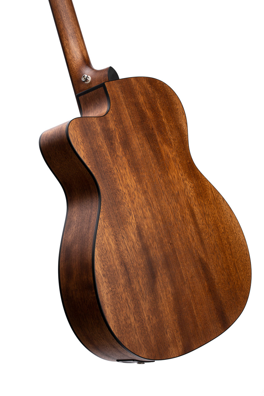 Cort COREOCOTPB Core Series Spruce Acoustic Electric Guitar - Open Pore Trans Black (COREOCOPTB-U) | Musician Madness