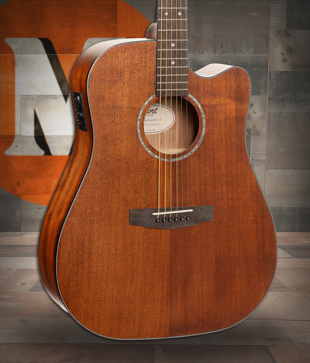 Cort Earth 60 Mahogny Solid Drd A/E (EARTH60MCEOP-U) | Musician Madness