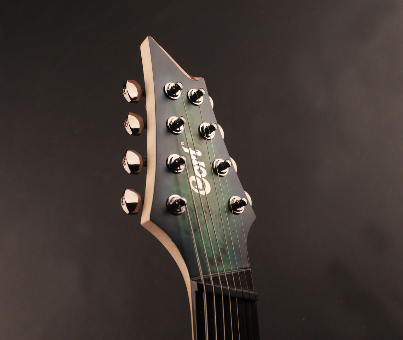 Cort KX508MS KX Series 8 String Electric Guitar - Mariana Blue Burst (KX508MSMBB-U) | Musician Madness