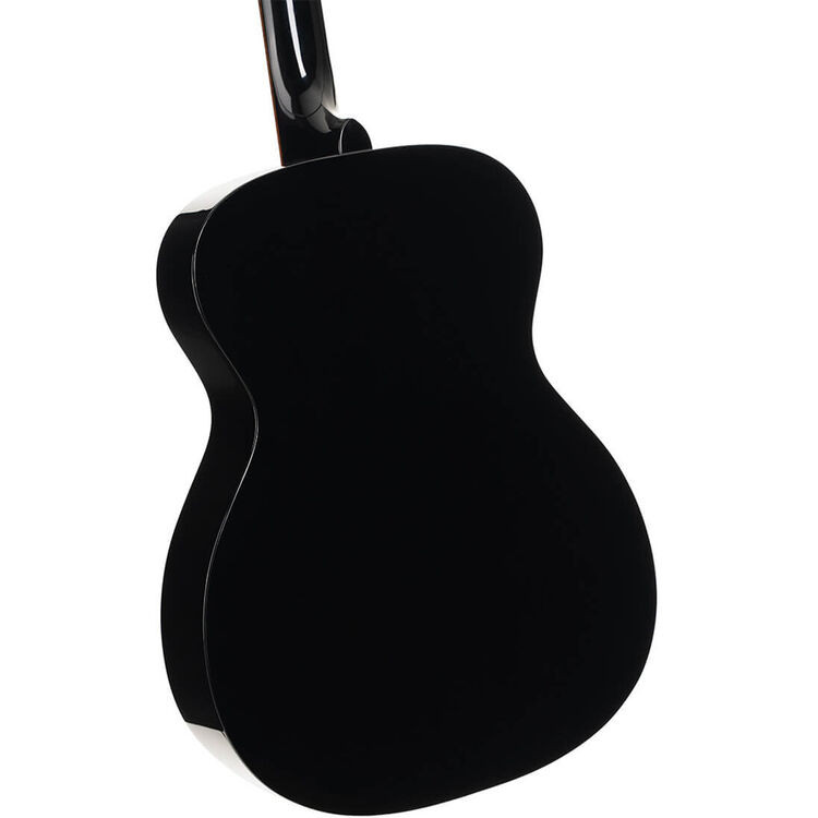 Cort L60CEBK Luce Series L60 Orchestra Cutaway Acoustic Electric Guitar - Gloss Black (L60CEBK-U)