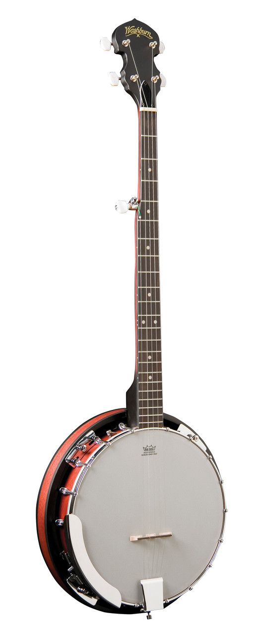 Washburn B8 Pack Americana Series (5 String) Banjo Pack - Natural (B8K-A-U) | Musician Madness