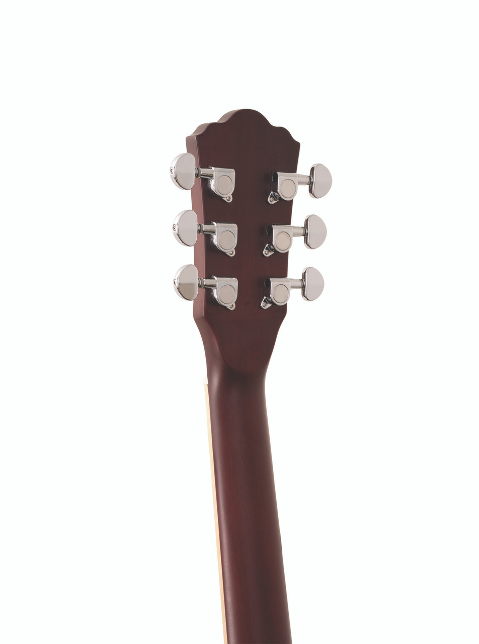 Washburn DFBACEA Deep Forest Burl Grand Auditorium Acoustic Electric Guitar - Amber Fade (DFBACEA-U) | Musician Madness