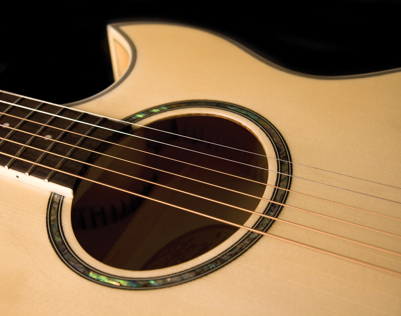 Washburn EA20 Festival Series Cutaway Acoustic Electric Guitar - Natural (EA20-A-U)