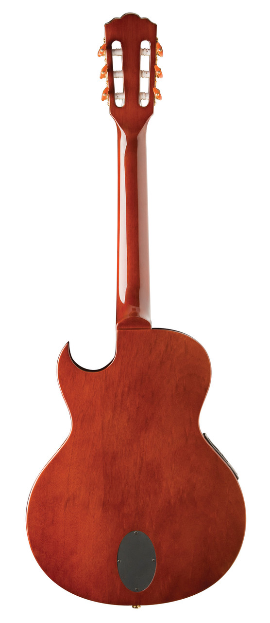 Washburn EACT42S Festival Series Nylon String Cutaway Classical Acoustic Electric Guitar - Natural (EACT42S-A-U)