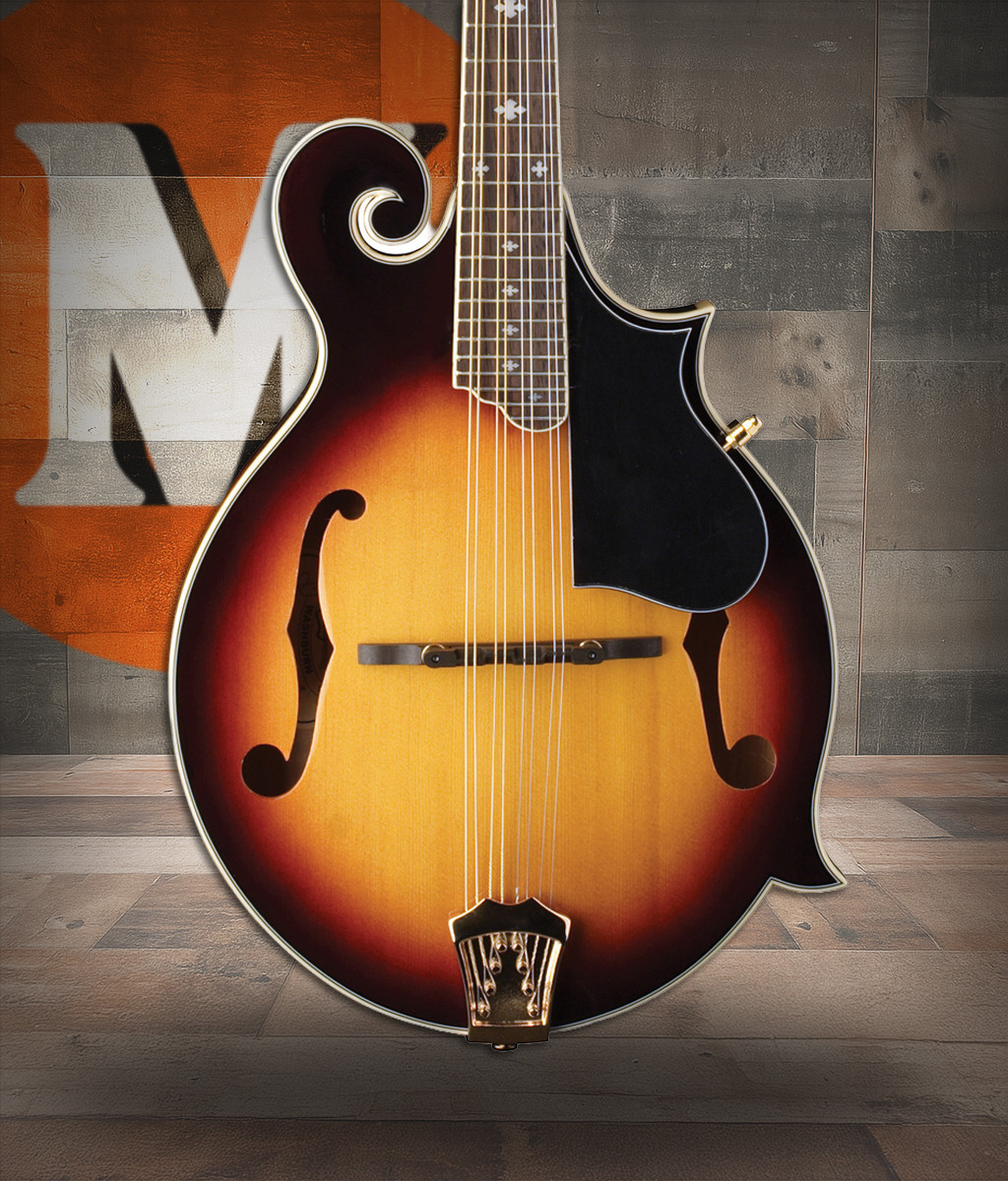 Washburn M3SW Americana Series F-Style Mandolin - Tobacco Sunburst (M3SWK-D-U)