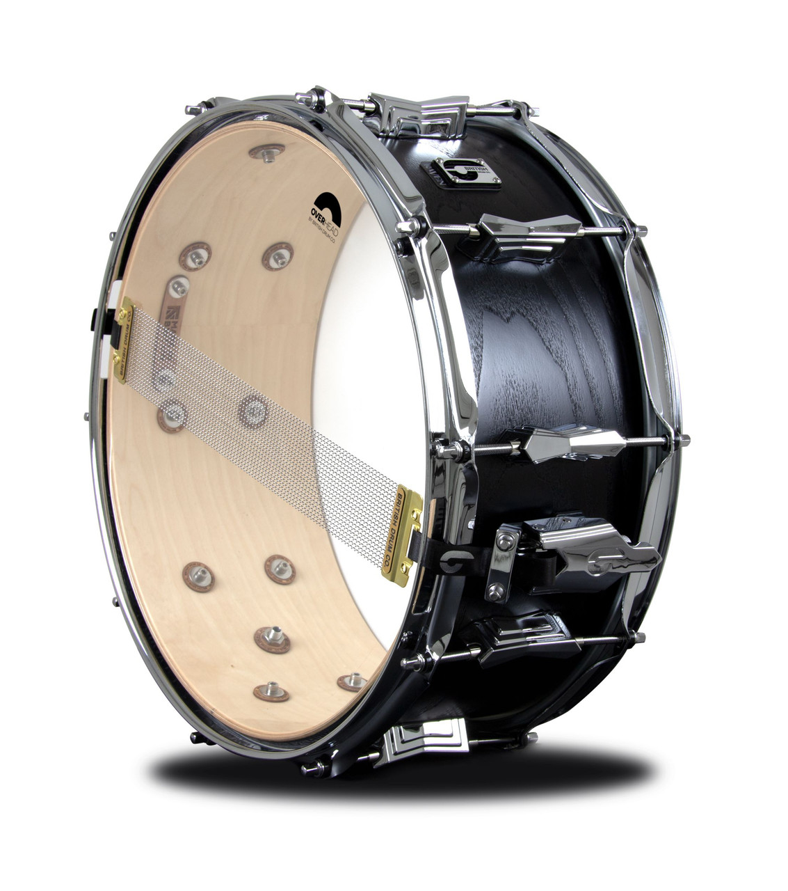 British Drum Co. RAV-14-6-SN Raven Series Snare Drum 6" x 14" (RAV-14-6-SN-U) | Musician Madness