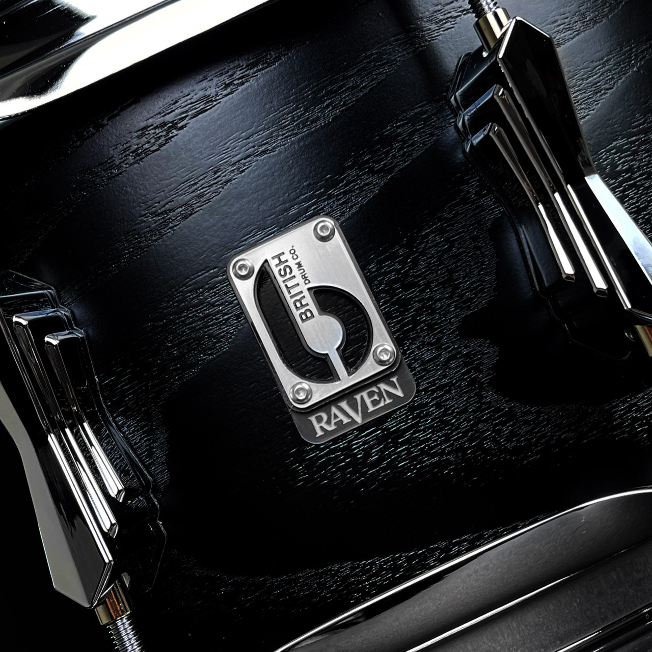 British Drum Co. RAV-14-6-SN Raven Series Snare Drum 6" x 14" (RAV-14-6-SN-U) | Musician Madness