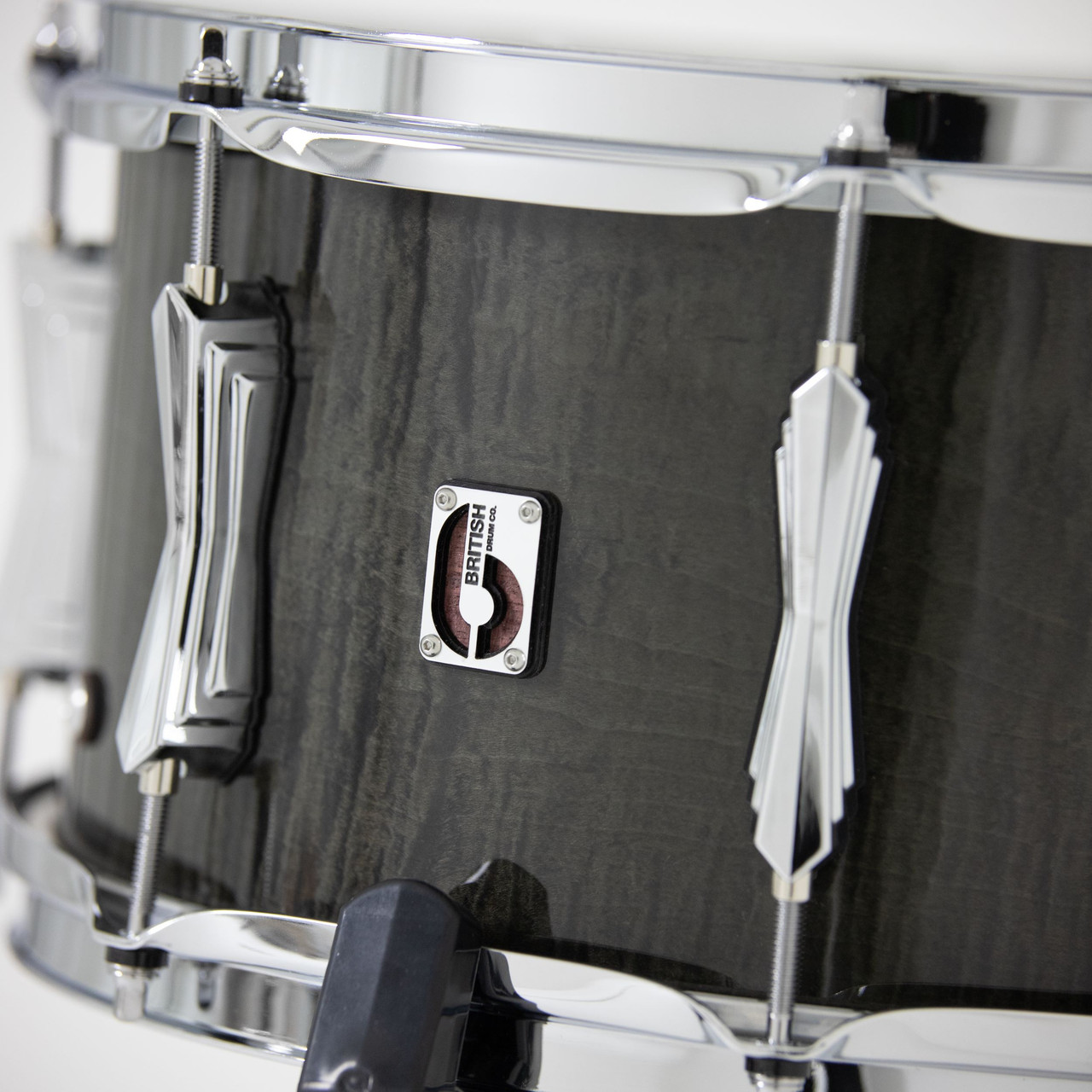 British Drum Co. SEV-13-7-SN Super Seven Series Purpleheart Snare 7" x 13" (SEV-13-7-SN-U) | Musician Madness