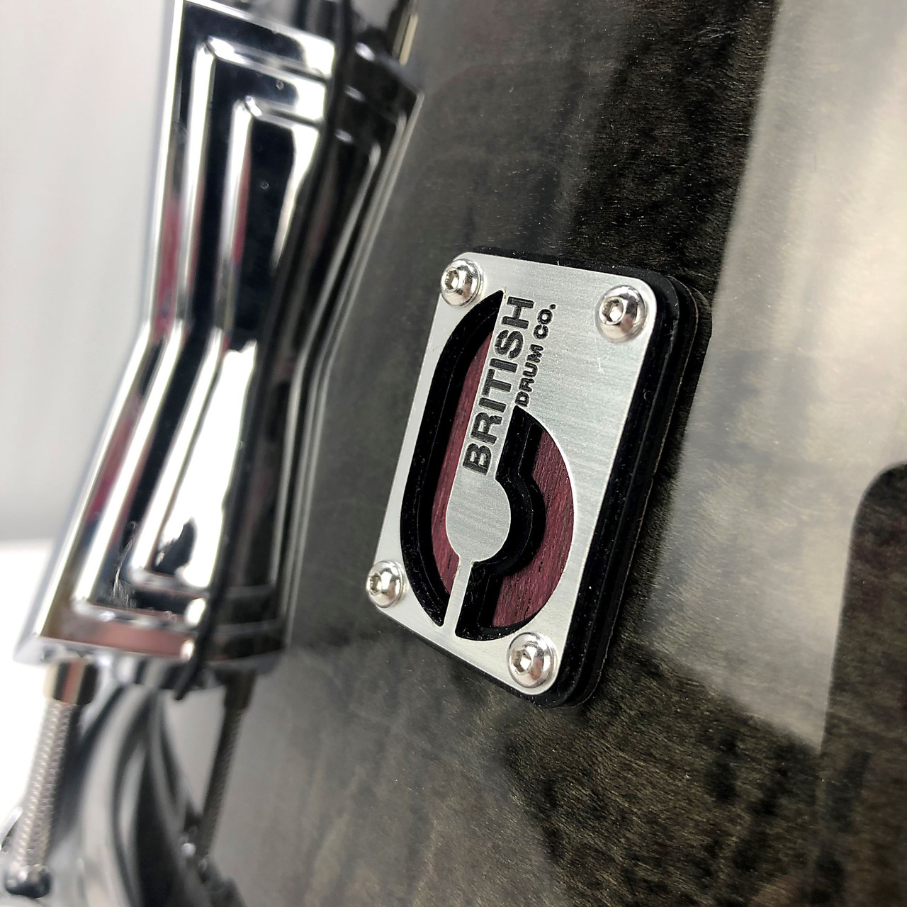 British Drum Co. SEV-13-7-SN Super Seven Series Purpleheart Snare 7" x 13" (SEV-13-7-SN-U)