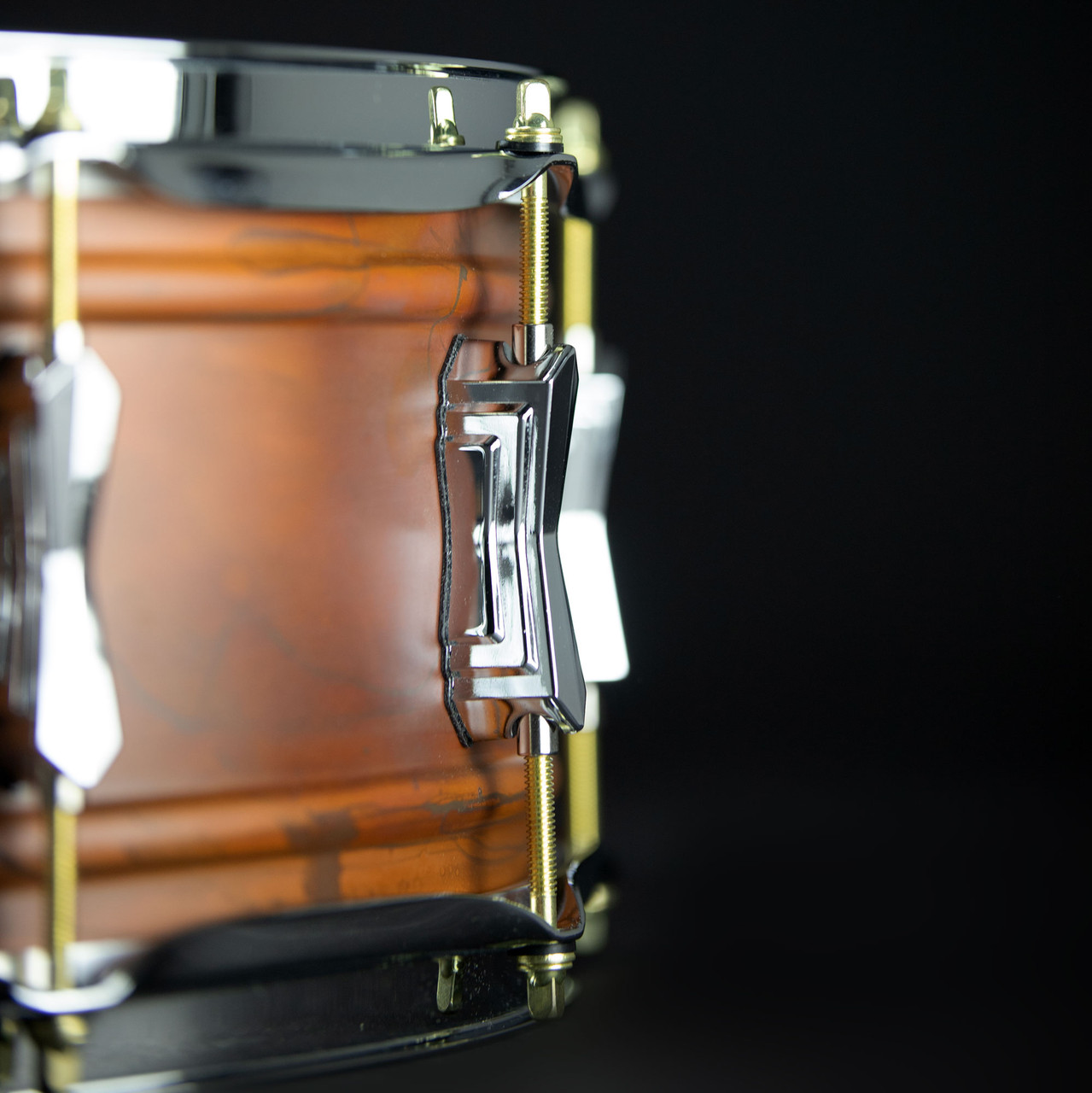 British Drum Co. FB-14-60-SN Firebird Series Copper Over Brass Snare 6" x 14" (FB-14-60-SN-U)