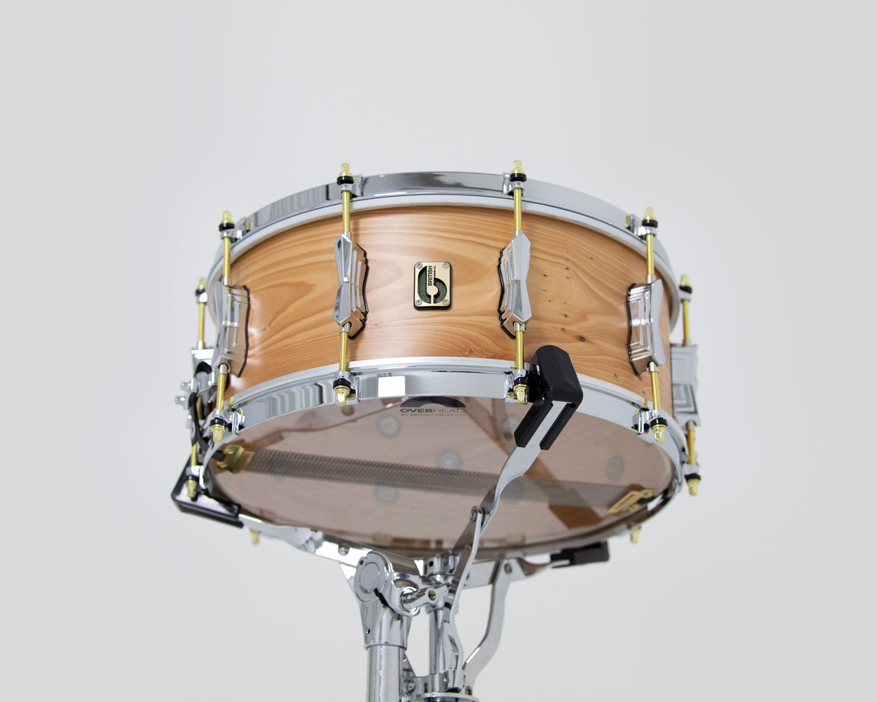 British Drum Co. ARC-14-60-SN Archer Series Yew Wood Snare 6" x 14" (ARC-14-60-SN-U) | Musician Madness