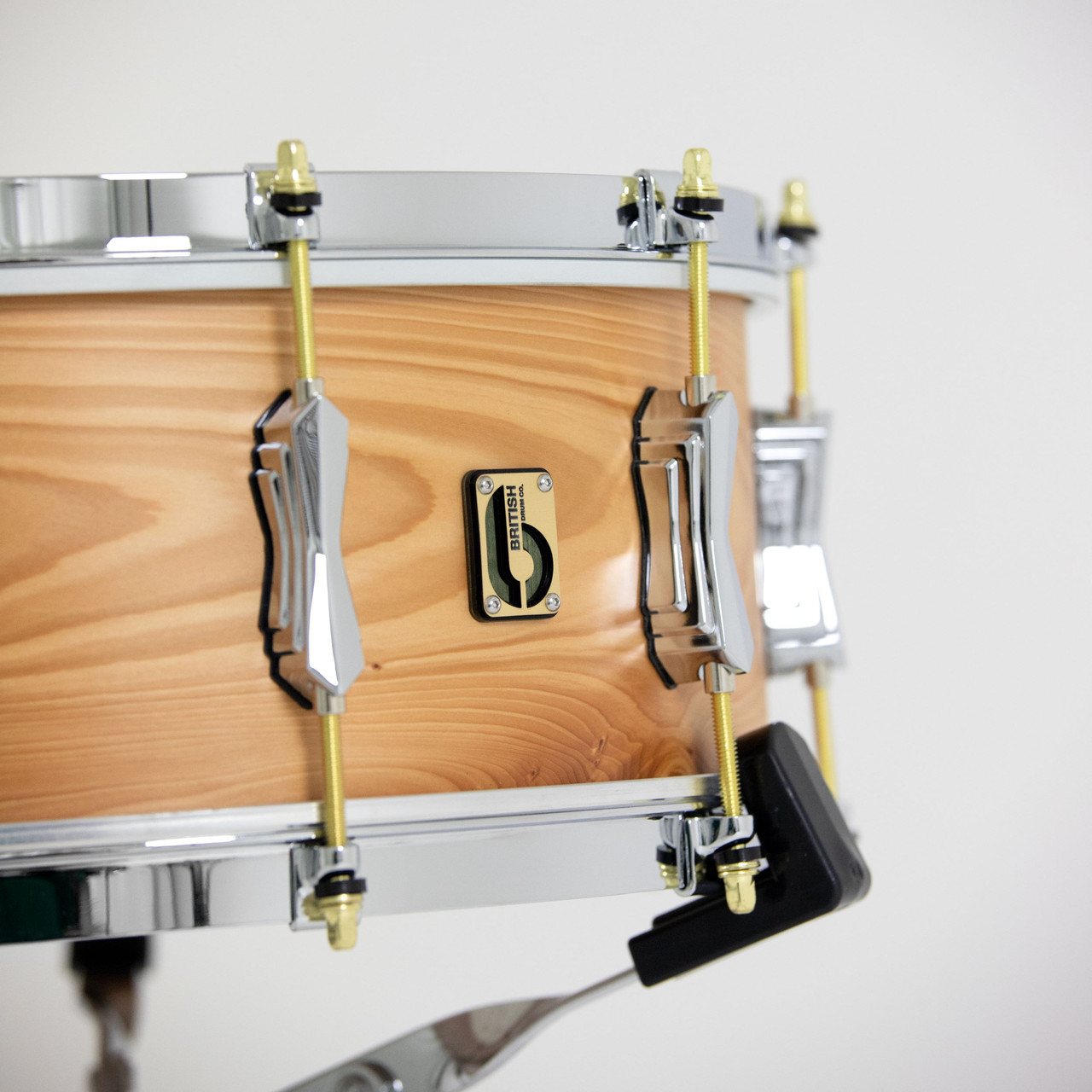 British Drum Co. ARC-14-60-SN Archer Series Yew Wood Snare 6" x 14" (ARC-14-60-SN-U) | Musician Madness