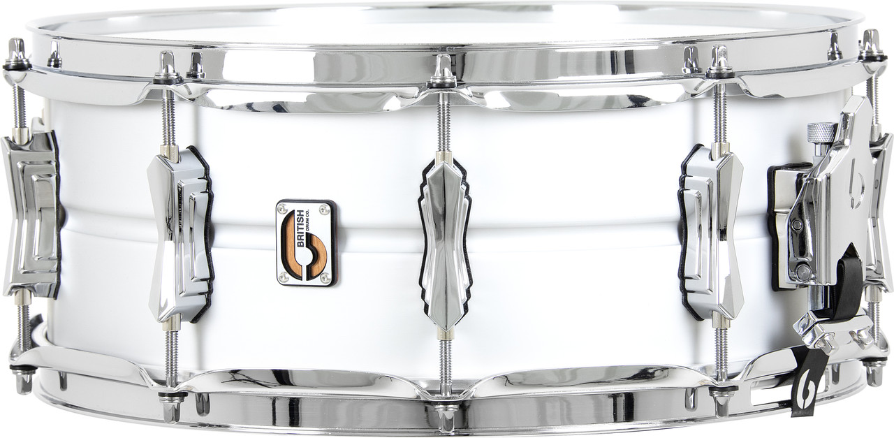 British Drum Co. AV-14-55-SN Aviator Series Aluminum Snare 5.5" x 14" (AV-14-55-SN-U)