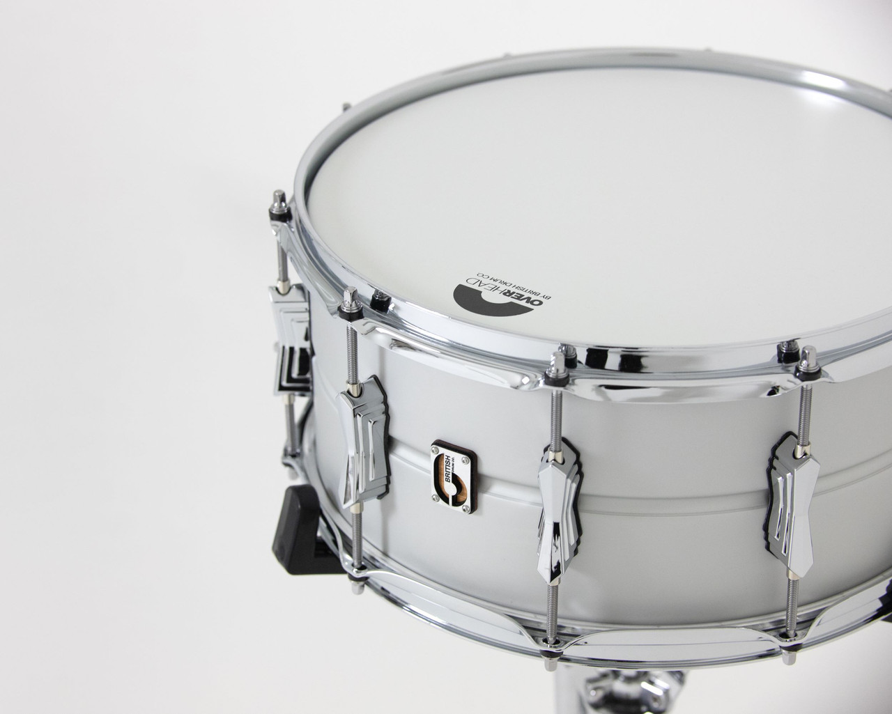 British Drum Co. AV-14-65-SN Aviator Series Aluminum Snare 6.5" x 14" (AV-14-65-SN-U)