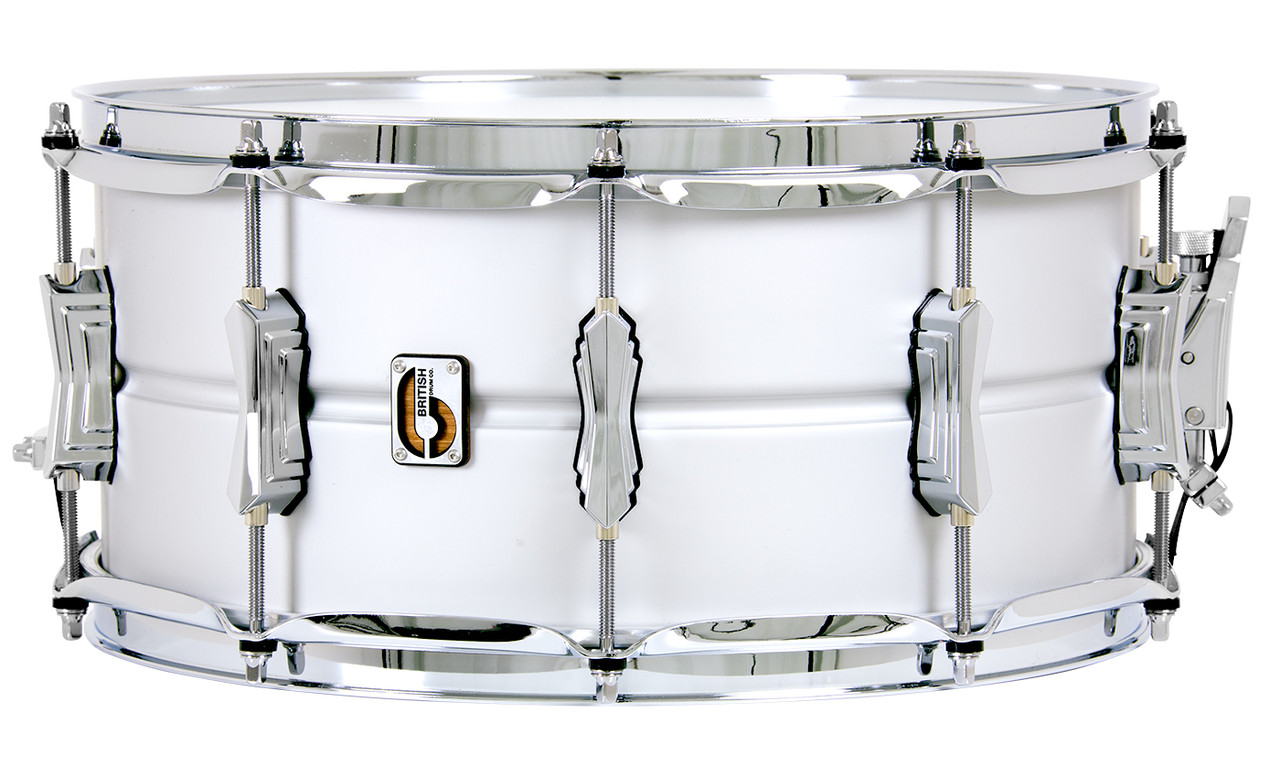 British Drum Co. AV-14-65-SN Aviator Series Aluminum Snare 6.5" x 14" (AV-14-65-SN-U) | Musician Madness