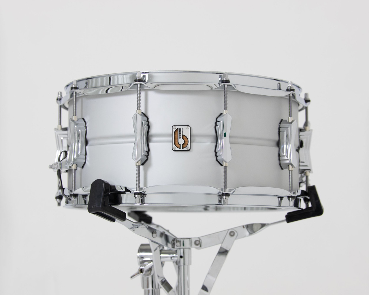 British Drum Co. AV-14-65-SN Aviator Series Aluminum Snare 6.5" x 14" (AV-14-65-SN-U) | Musician Madness