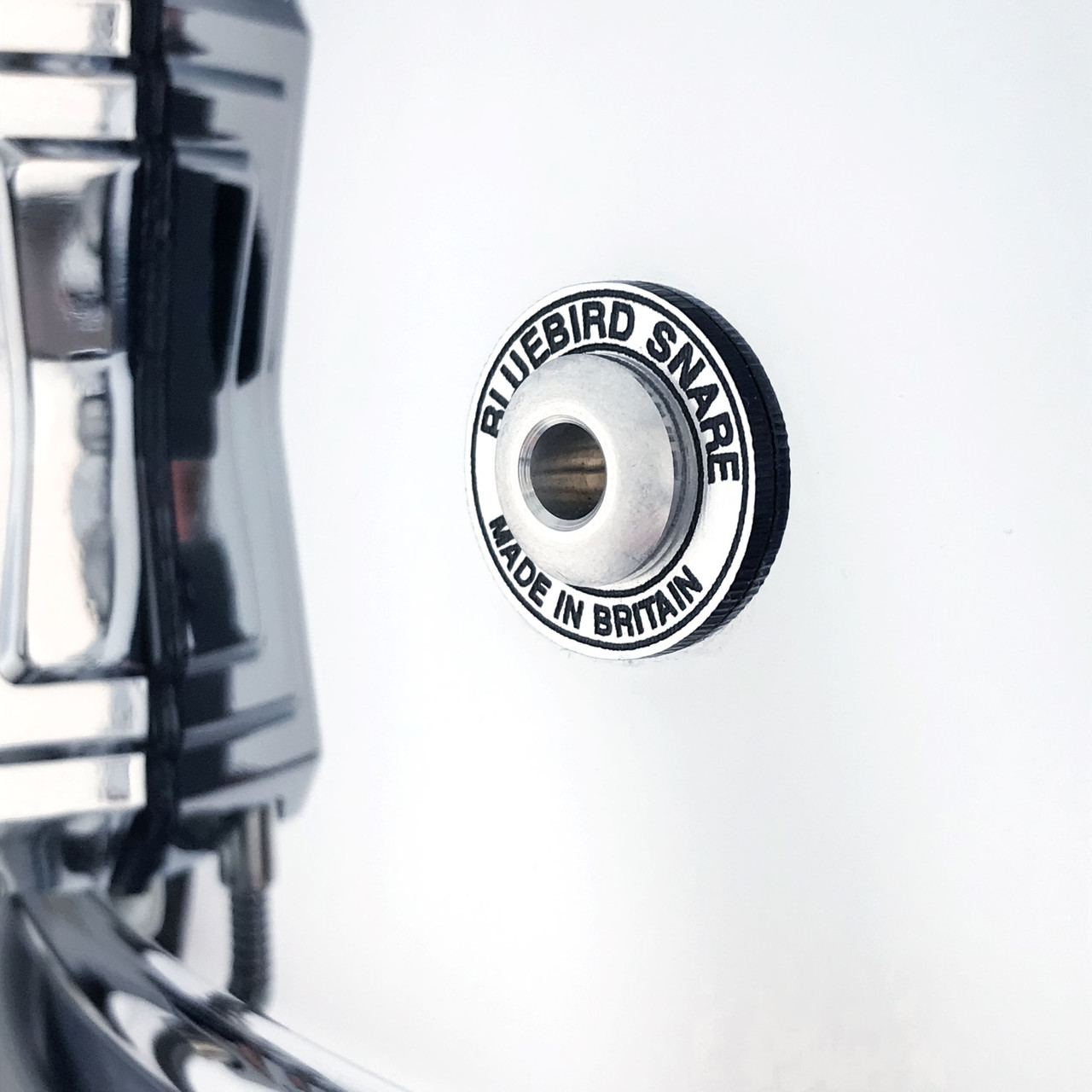 British Drum Co. BB-14-60-SN Bluebird Series Chrome Over Brass Snare. 6" x 14" (BB-14-60-SN-U) | Musician Madness
