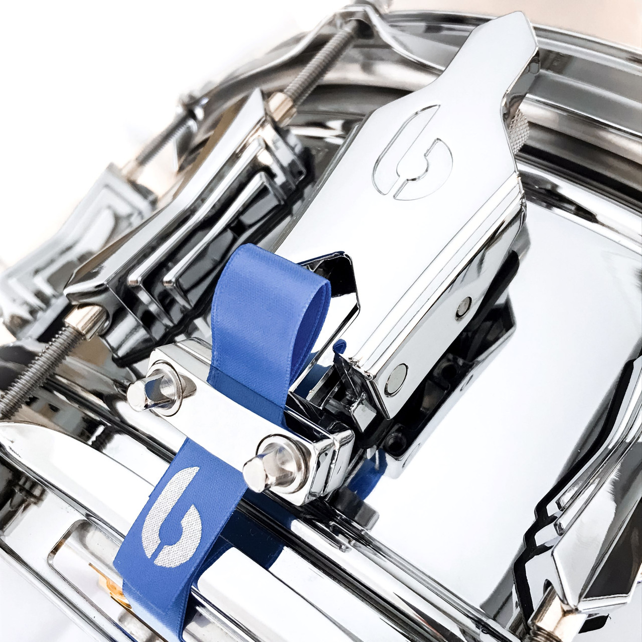 British Drum Co. BB-14-60-SN Bluebird Series Chrome Over Brass Snare. 6" x 14" (BB-14-60-SN-U)