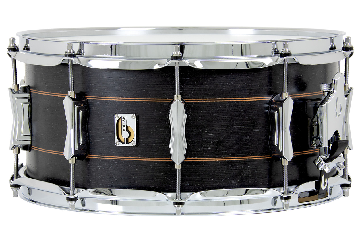 British Drum Co. MER-14-65-SN Merlin Series Maple and Birch Snare. 6.5" x 14" (MER-14-65-SN-U) | Musician Madness