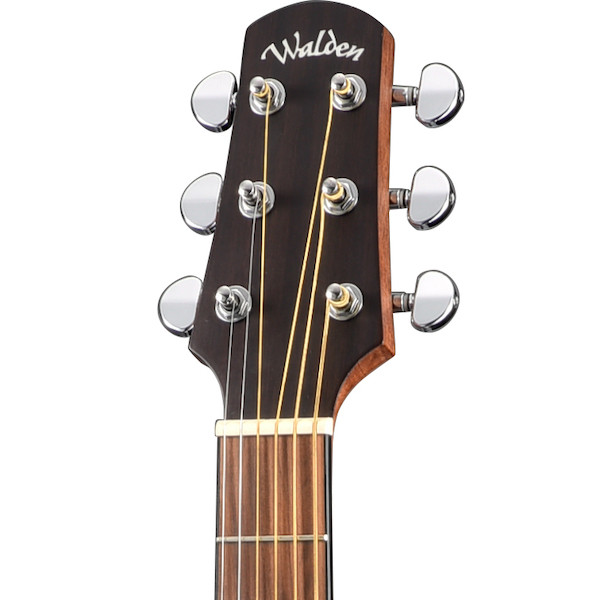 Walden G550RCEL Natura Solid Spruce Top Left-Handed Armrest Grand Auditorium Acoustic Cutaway-Electric - Open Pore Satin Natural (G550RCEL/W) | Musician Madness