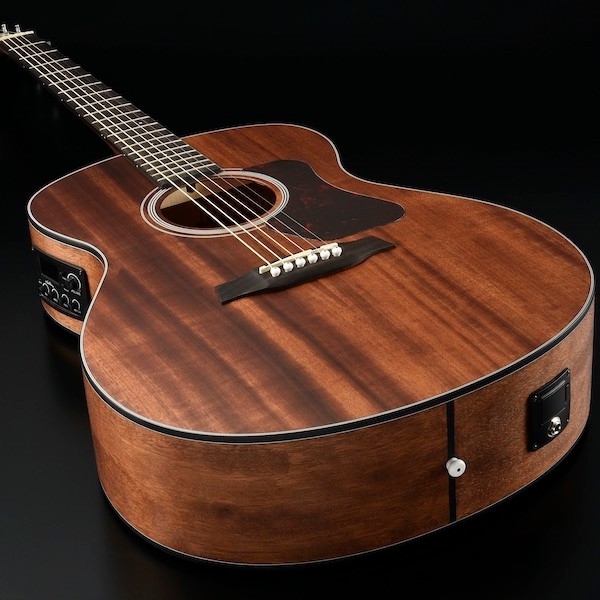 Walden G551E Natura Solid Mahogany Top Grand Auditorium Acoustic-Electric - Open Pore Satin Natural (G551E/W) | Musician Madness