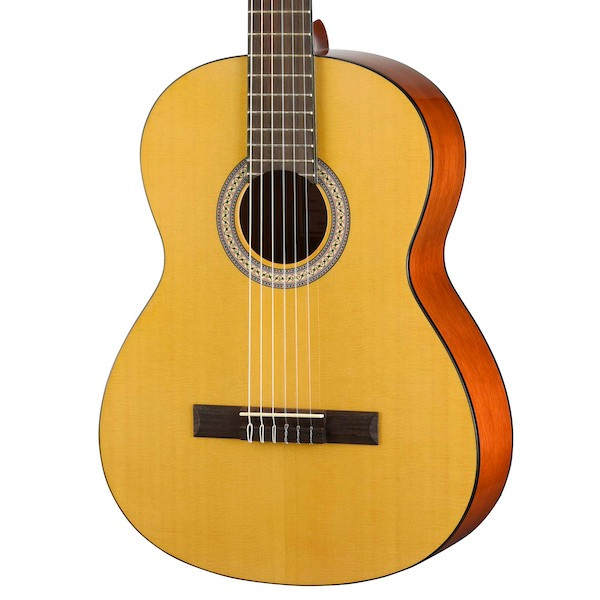 Walden N450 Standard Solid Spruce Top Nylon Classical - Gloss Natural (N450/W) | Musician Madness