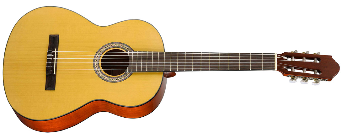 Walden N450 Standard Solid Spruce Top Nylon Classical - Gloss Natural (N450/W)