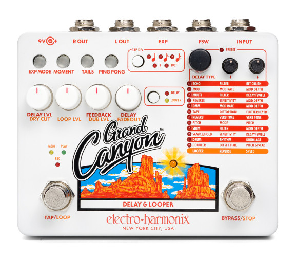 Electro-Harmonix Grand Canyon Delay & Looper (GRAND CANYON)