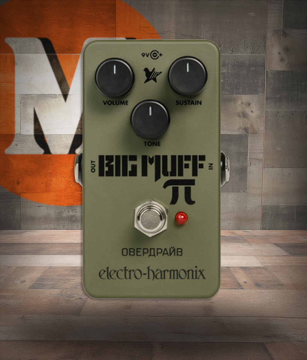 Electro-Harmonix Green Russian Big Muff Distortion / Sustainer (RUS BM) | Musician Madness