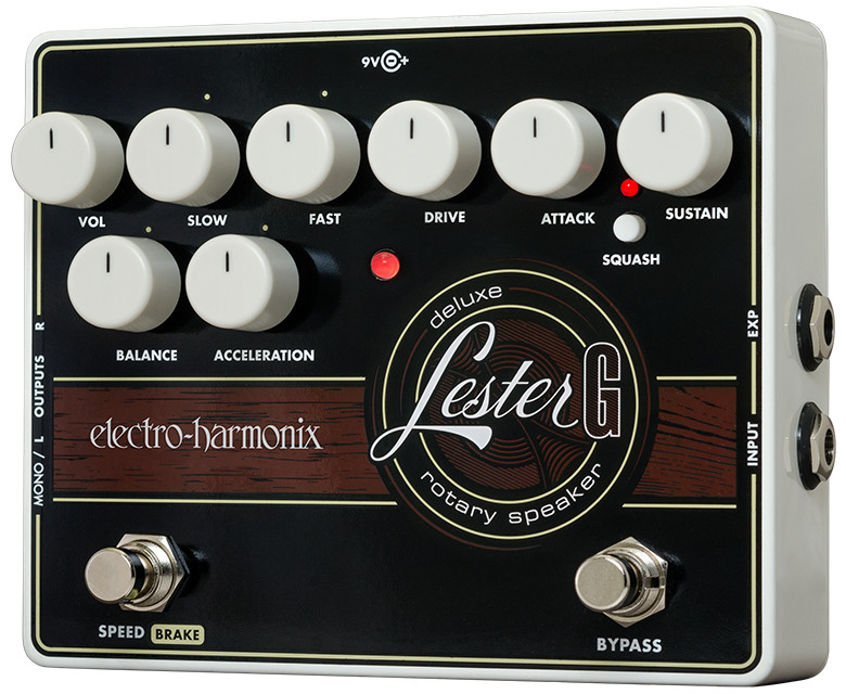 Electro-Harmonix Lester G Deluxe Rotary Speaker Emulator (LESTER-G) | Musician Madness